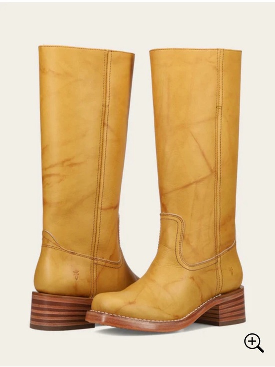 Frye Shoes - FRYE Campus 14L Boots in Banana